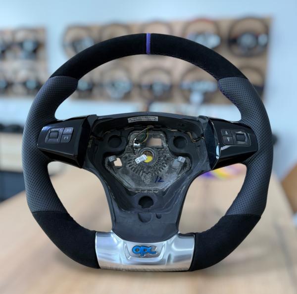Opel Corsa D OPC+ Zafira B Vectra C Lederlenkrad neu beziehen, Design A699